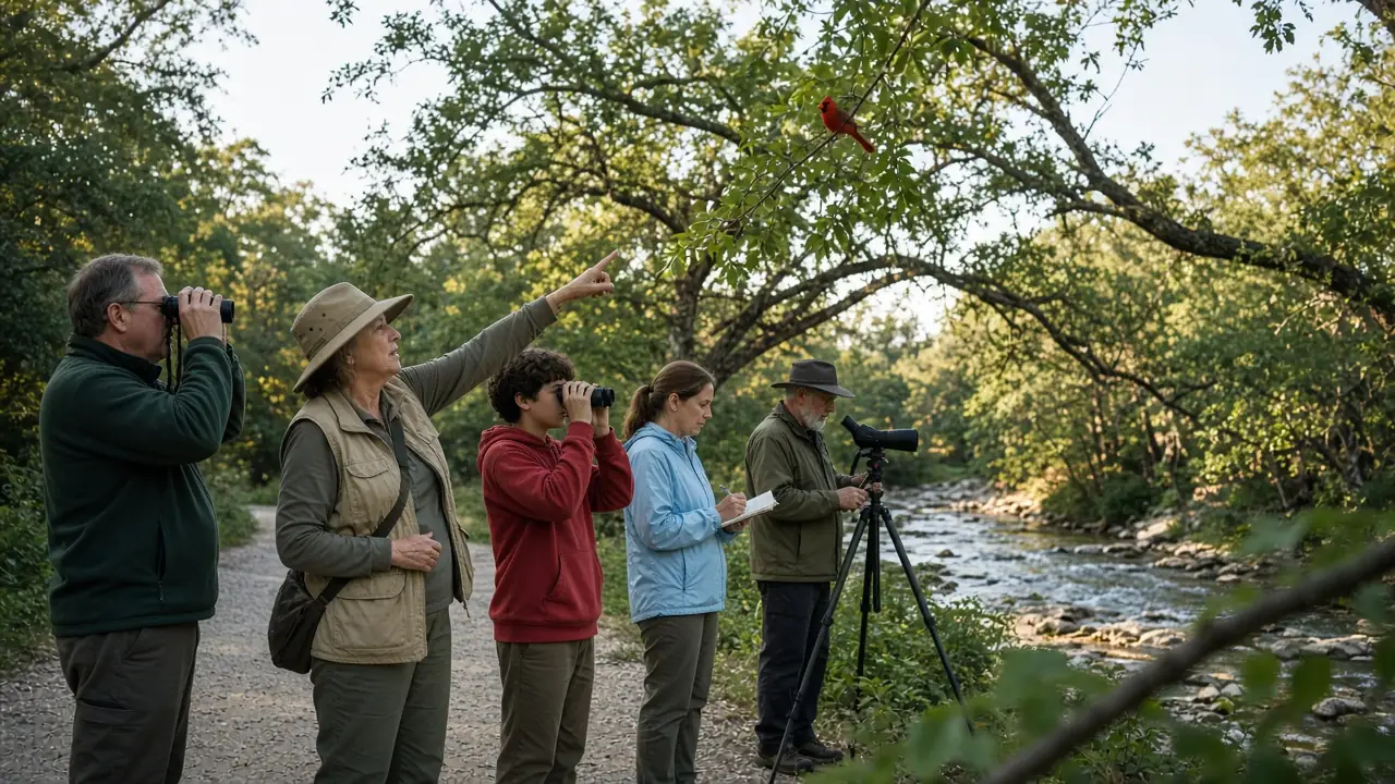 Birding with Pease Park Conservancy and Travis Audubon