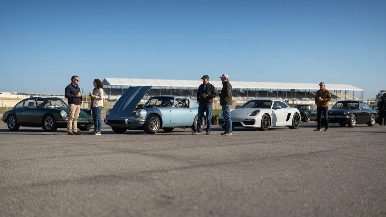 Hagerty Cars & Caffeine at COTA