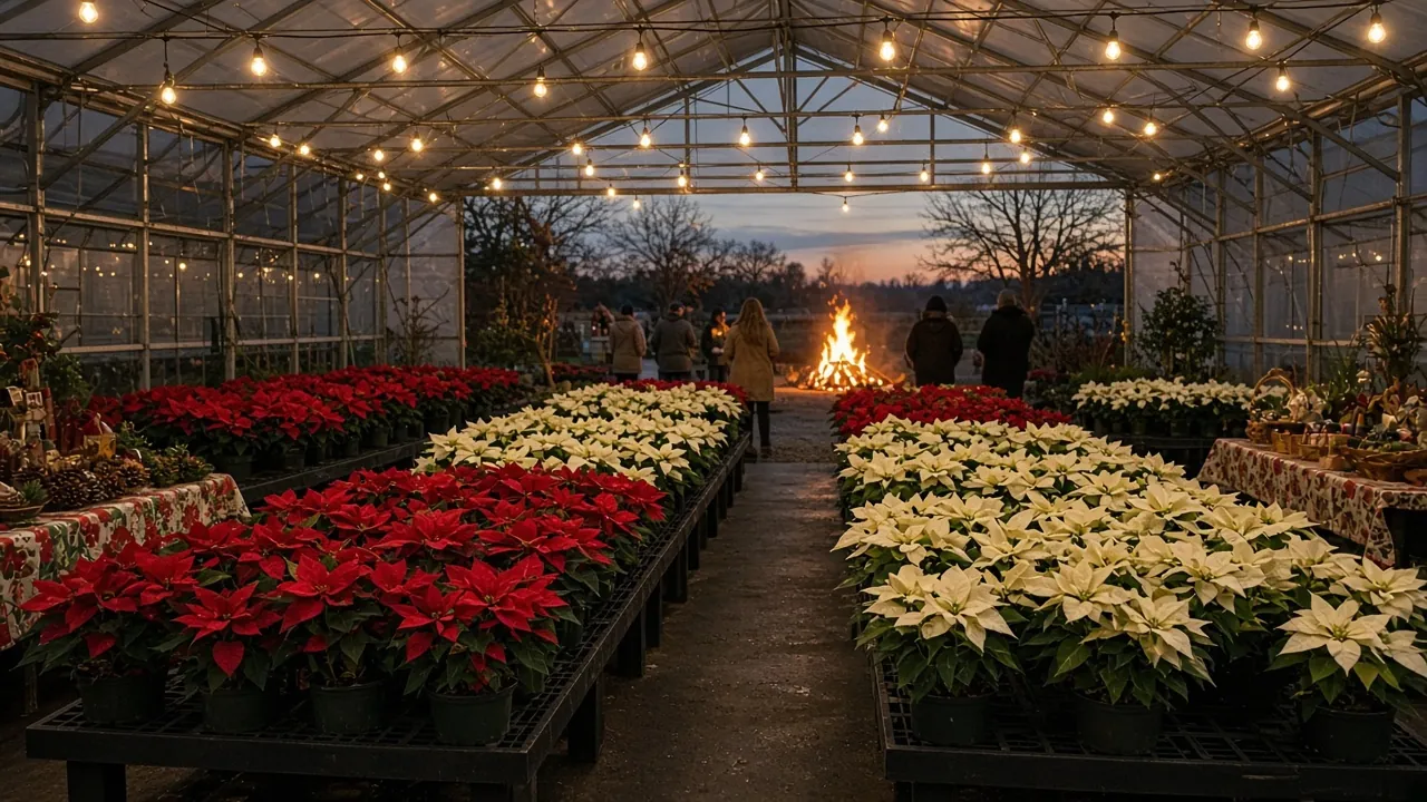 The Holiday Greenhouse Gathering at Boyert's