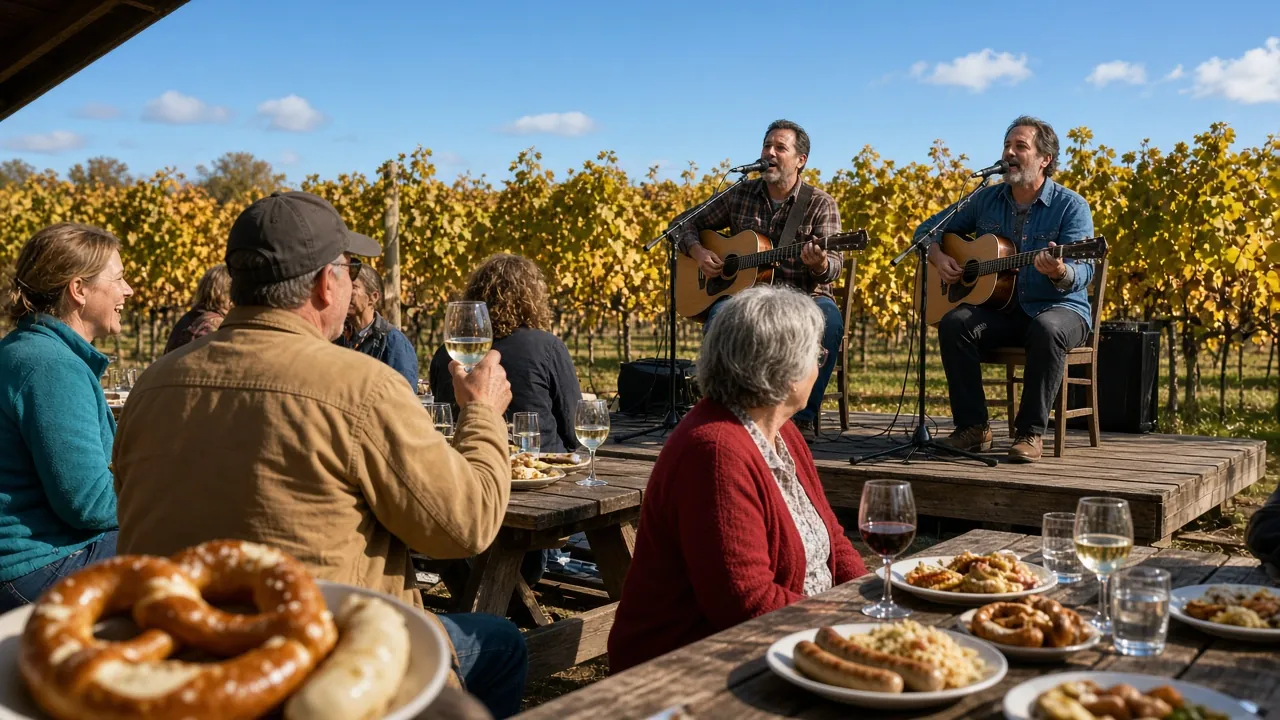 Saturday Tunes and Food with Cicconetti Brothers and Holy Lederhosen