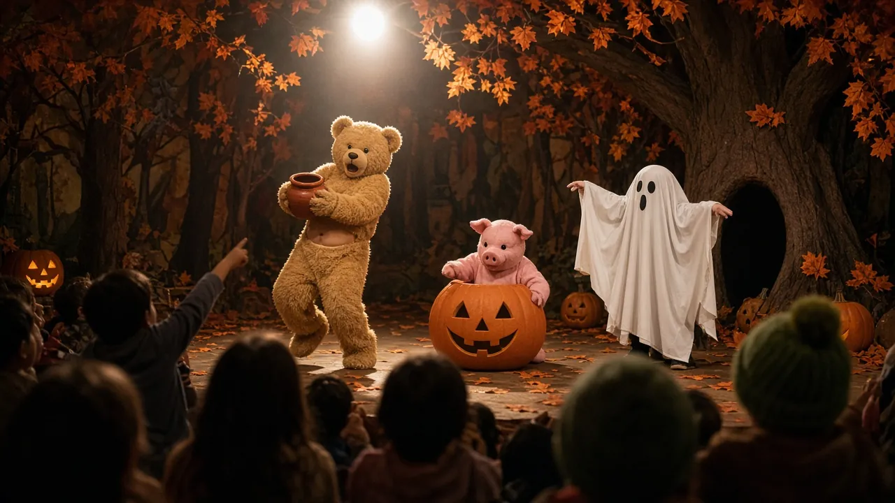 Winnie the Pooh BOOOOO!