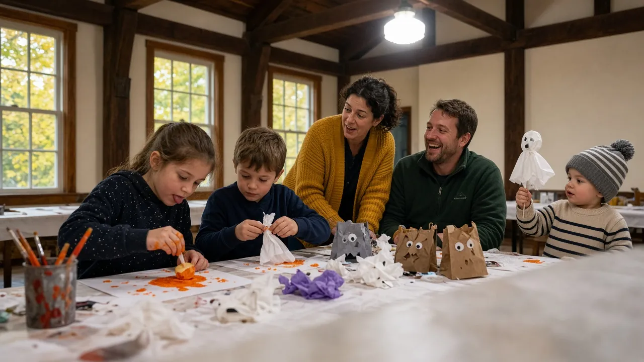 Halloweekend of Fun: Sunday Funday Needle Hall-o-Ween Crafts