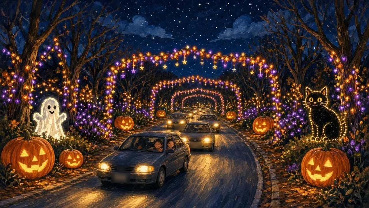 Halloween Lights Drive-Thru at Boardman Park